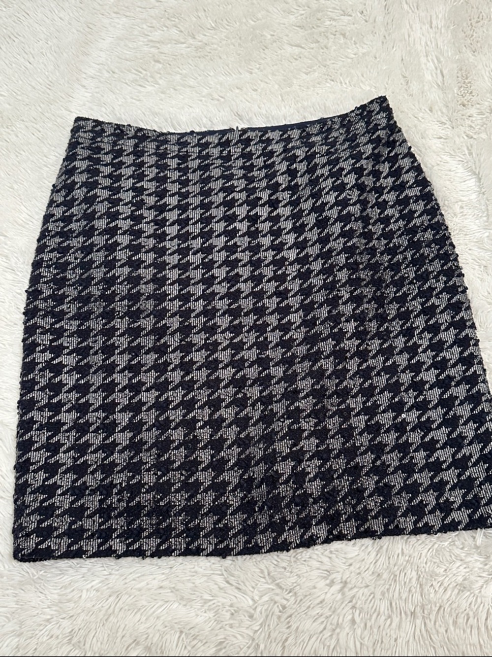 🏹 Ann Taylor Tweed & Sequin Pencil Skirt
